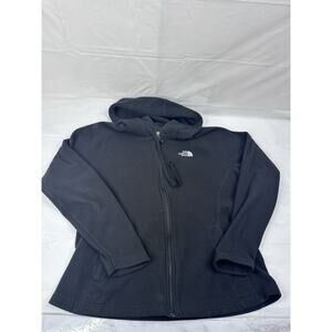 The North Face Womens Large Full Zip Outdoor Mock Neck Fleece Jacket